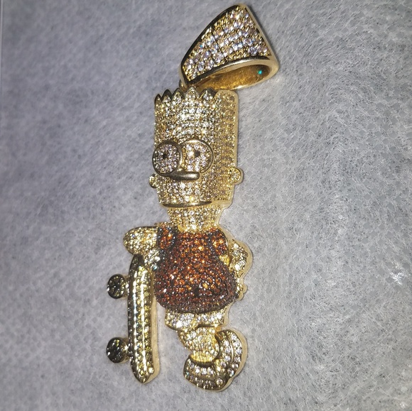 Iced out bart simpson Clearance